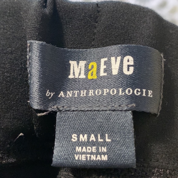 Anthropologie Maeve ponte pull on boot cut pant - Picture 3 of 5